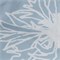 Dekbedovertrek print biologisch katoensatijn lichtblauw bloemen 