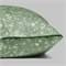 Dekbedovertrek design bio katoensatijn groen ben bloemetjes 