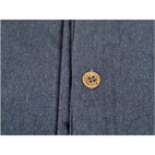 Kussensloop biologisch katoen jersey donkerblauw Yumeko
