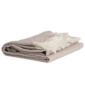 Plaid fairtrade dekentje van alpaca wol Yumeko