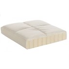 Natuurlatex Matrastopper Luna 4 cm met biologische wol of katoen Prolana