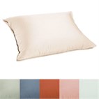 Kussensloop Bio Washed Katoensatijn Yumeko