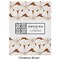 Beddengoed van biologisch percal katoen Cinnamon Brown Swedish Linens