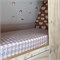 Tweepersoons Hoeslaken Biokatoen Percal Rainbows Nudy Pink Swedish Linens