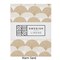 Hoeslaken Biokatoen Percal Rainbows Warm Sand Swedish Linens