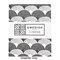 Biokatoen Percal Hoeslaken Rainbows 90x200 Graphite Grey Swedish Linens