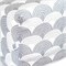 Bio katoen Percal Hoeslaken Rainbows 90x200 Tranquil Gray Swedish Linens Oeko-Tex 