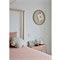 Biokatoen Percal Hoeslakens Seashells 90x200 Terracotta Pink Swedish Linens